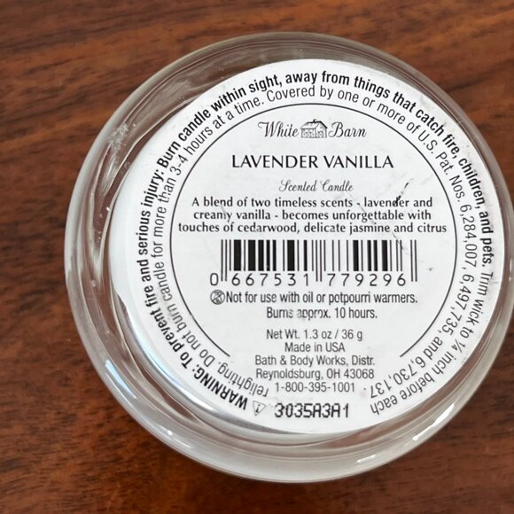 Unused Bath & Body Works Limoncello & Lavender Vanilla Mini Candles 1-wick 1.3oz - Picture 8 of 10